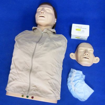 Treinamento de RCP de Busto Eletrônico Maniquínio Demonstração de Cuidados aos Pacientes com PVC Avançado