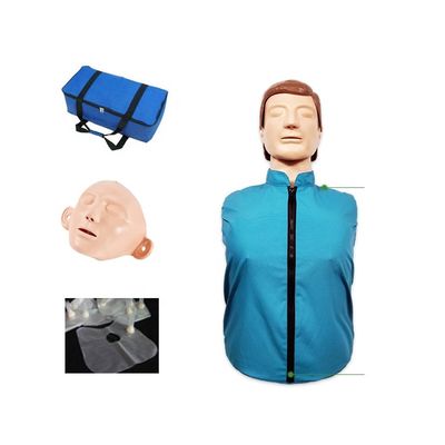 Habilidades de Emergência Modelos de Ensino Adulto Meio-Corpo CPR Treinamento Maniquí com Monitor