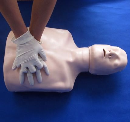 Simples Tipo de Primeiros Socorros Meio-Corpo CPR Treinamento manequim para a Escola Facilidade de Treinamento