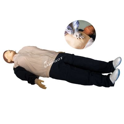 Manikin CPR avançado com impressora para treinamento médico de primeiros socorros boneca fictícia e PVC