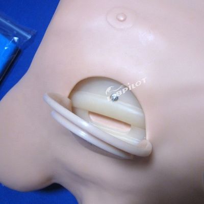 Manikin de PVC avançado para formação de enfermagem de drenagem de perfuração pleural e toracentesia