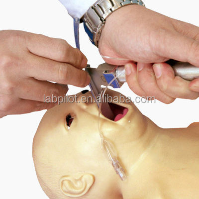 Simulação realista da pele PALS Manikin de bebê recém-nascido para auscultação e treinamento ECG