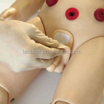 Manikin de enfermagem infantil de PVC ALS avançado para treinamento de maternidade e cuidados pediátricos
