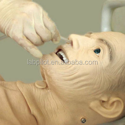 Manikin de formação em enfermagem para idosos com função de pressão arterial