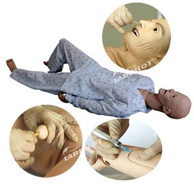 Manikin para enfermagem CPR BP Treinamento A chave para o sucesso do cuidado de pacientes idosos