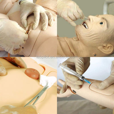 Manikin para enfermagem CPR BP Treinamento A chave para o sucesso do cuidado de pacientes idosos