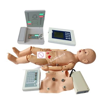 Maniquínio de cuidados com a maternidade e a pediatria para treinamento avançado de ECG de RCP em PVC