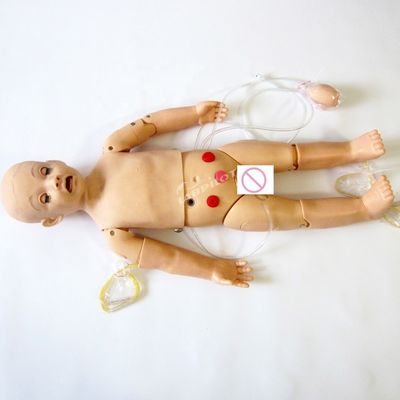 Maniquínio de cuidados com a maternidade e a pediatria para treinamento avançado de ECG de RCP em PVC