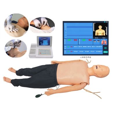 Maniquínio de Treinamento Multifuntcional para Ciências Médicas CPR AED e Prática de Intubação
