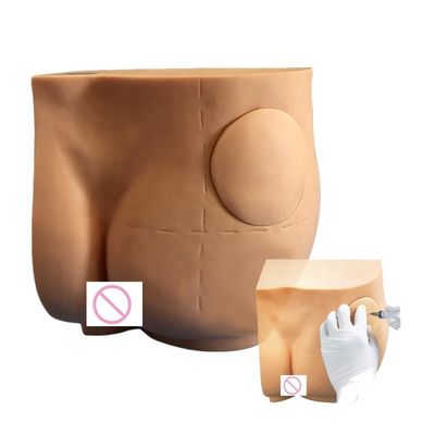 Modelo de Prática de Injecção Intramuscular de Manikin Hip Profissional para Formação Médica