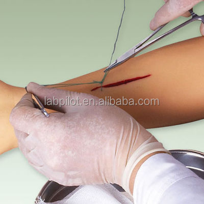Manikin para a prática avançada de sutura Cirúrgica Modelo de braço de treinamento de sutura