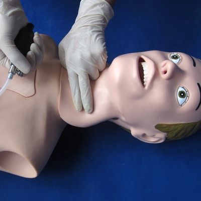 Manikin de Intubation e Sucção Profissional de Tamanho Humano com Função de Enfermagem