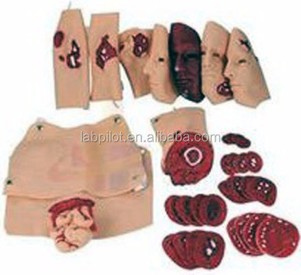 Modelo de Treinamento de Competências de Emergência Modelo Avançado de Avaliação de Trauma de Queimadura Facial em PVC