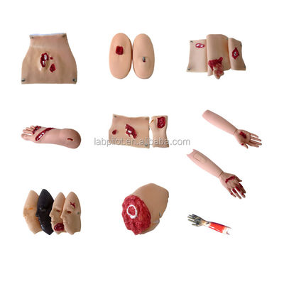 Modelo de Treinamento de Competências de Emergência Modelo Avançado de Avaliação de Trauma de Queimadura Facial em PVC