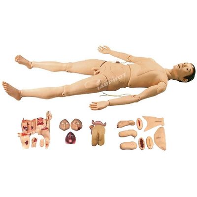 Faculdades de Medicina Trauma de corpo inteiro Enfermagem manequim Simulador de tratamento de feridas de corpo inteiro