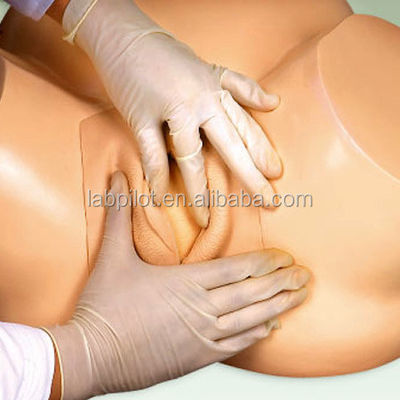 Simulador de gravidez realista de tamanho humano para obstetras e educação médica