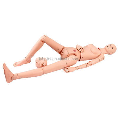 Manikin de formação em enfermagem multifuncional com PVC avançado e função de sucção