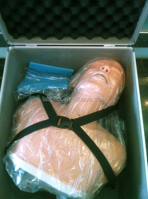 Manikin de enfermagem com Função de Treinamento de Sucção Adultos Cuidados e Sucção de Traqueostomia