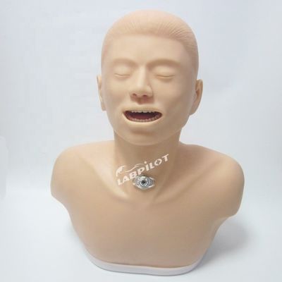 Manikin de enfermagem com Função de Treinamento de Sucção Adultos Cuidados e Sucção de Traqueostomia
