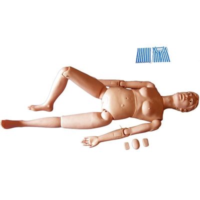 Ciências Médicas Maniquínio de Enfermagem Multifuncional para Treinamento de Cuidados Pessoais Flexíveis