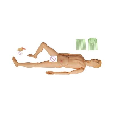 Simulador de doentes totalmente flexível Formação de enfermagem Maniquim para formação individualizada