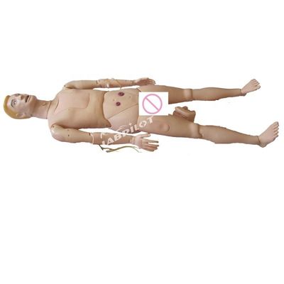 Simulador de doentes totalmente flexível Formação de enfermagem Maniquim para formação individualizada