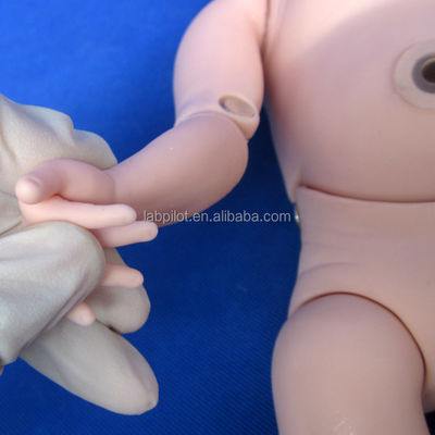 Bebê recém-nascido menina Manikin de enfermagem essencial para treinamento de cuidados com bebês na escola de enfermagem
