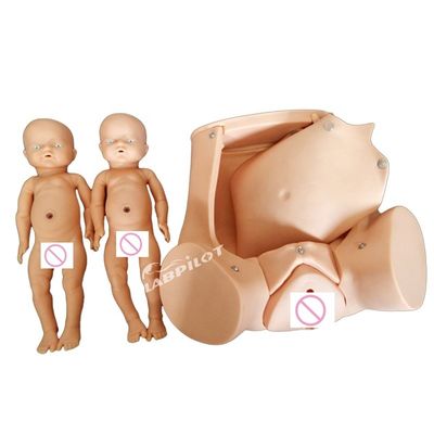 Mulher grávida manequim boneca de bebê parteira modelo de treinamento de parto com PVC avançado