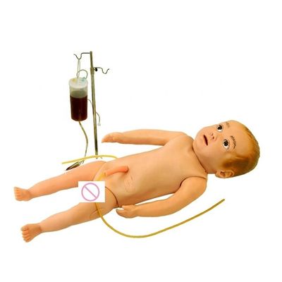 Brinquedo de enfermagem infantil multifuncional para treinamento em venenicultura de corpo inteiro