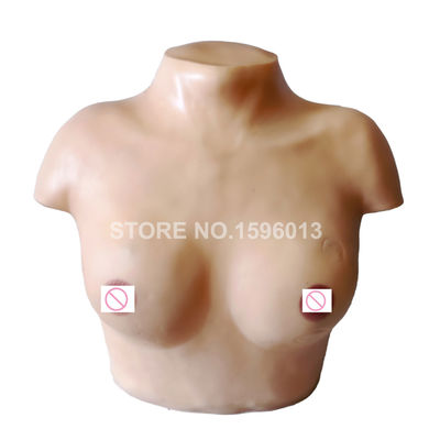 Manikin modelo de inspecção mamária para formação de enfermeiros em palpação de tumores ginecológicos