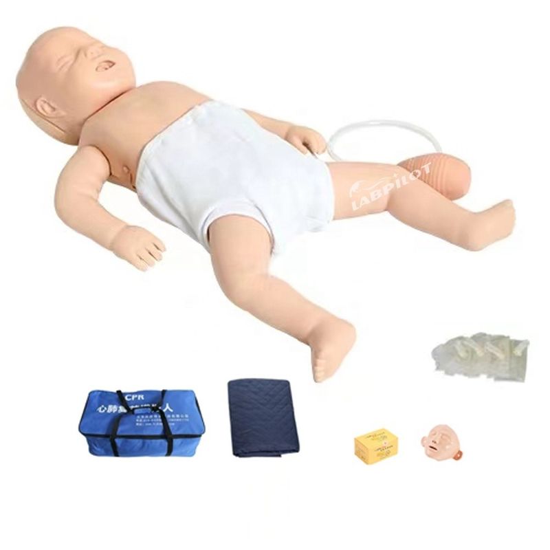 Tamanho humano Criança CPR Formação boneca Primeiros Socorros Cuidado do bebê manequim Pediatria Ensino boneco