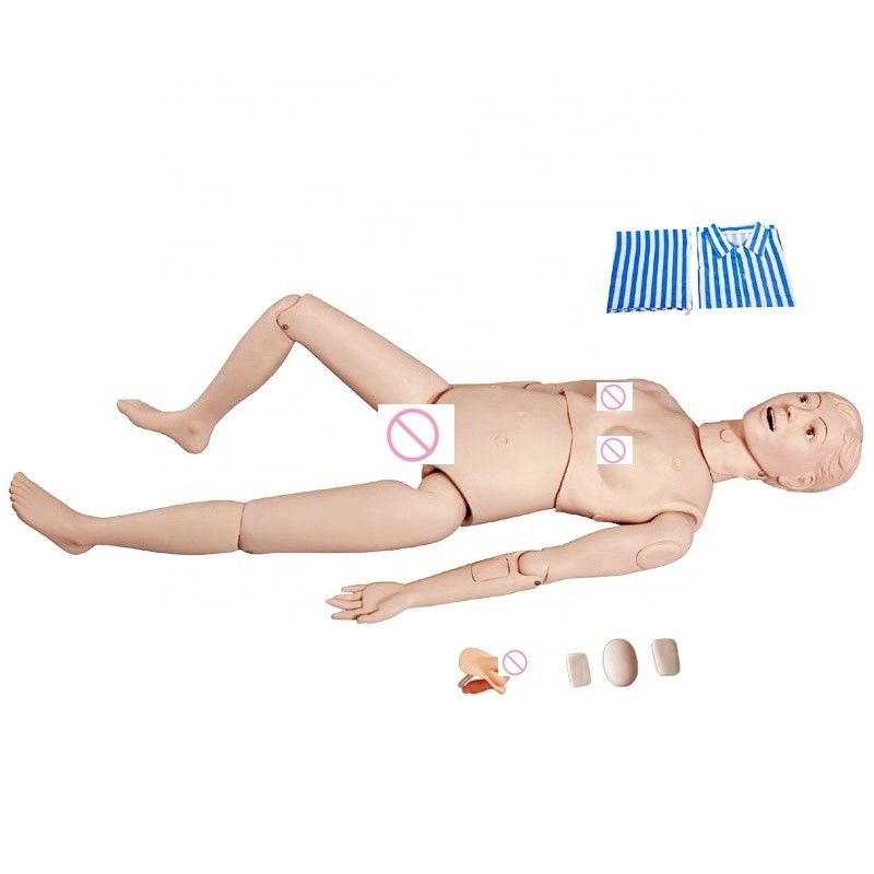 Ciências Médicas Tipo Básico Mulheres Enfermagem Manikin Simulador de Treinamento com PVC Avançado