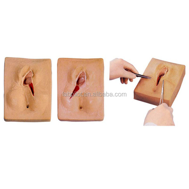 Habilidades ginecológicas Ensino 3-Set Perineum Suturing Simulator e Episiotomia ferida Suturing Modelo