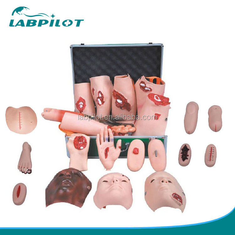 Manikin de PVC avançado A solução definitiva para simulação de feridas vívidas e tratamento de traumas